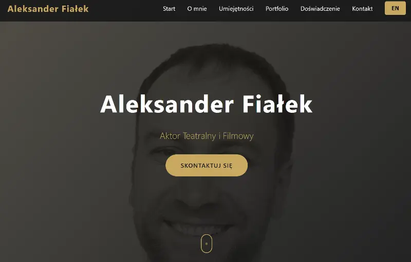 Aleksander Fiałek - Aktor